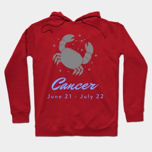 Cancer Zodiac Sign Hoodie